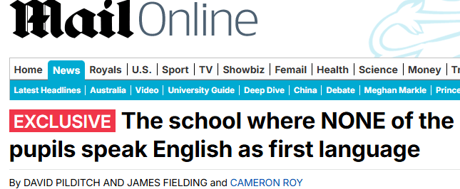 The truth about the primary school targeted by the Daily Heil and Tommy&nbsp;Robinson