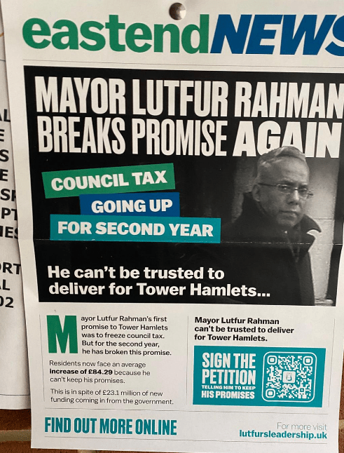 Mandelson – politically dead but his ghost lives in Tower&nbsp;Hamlets