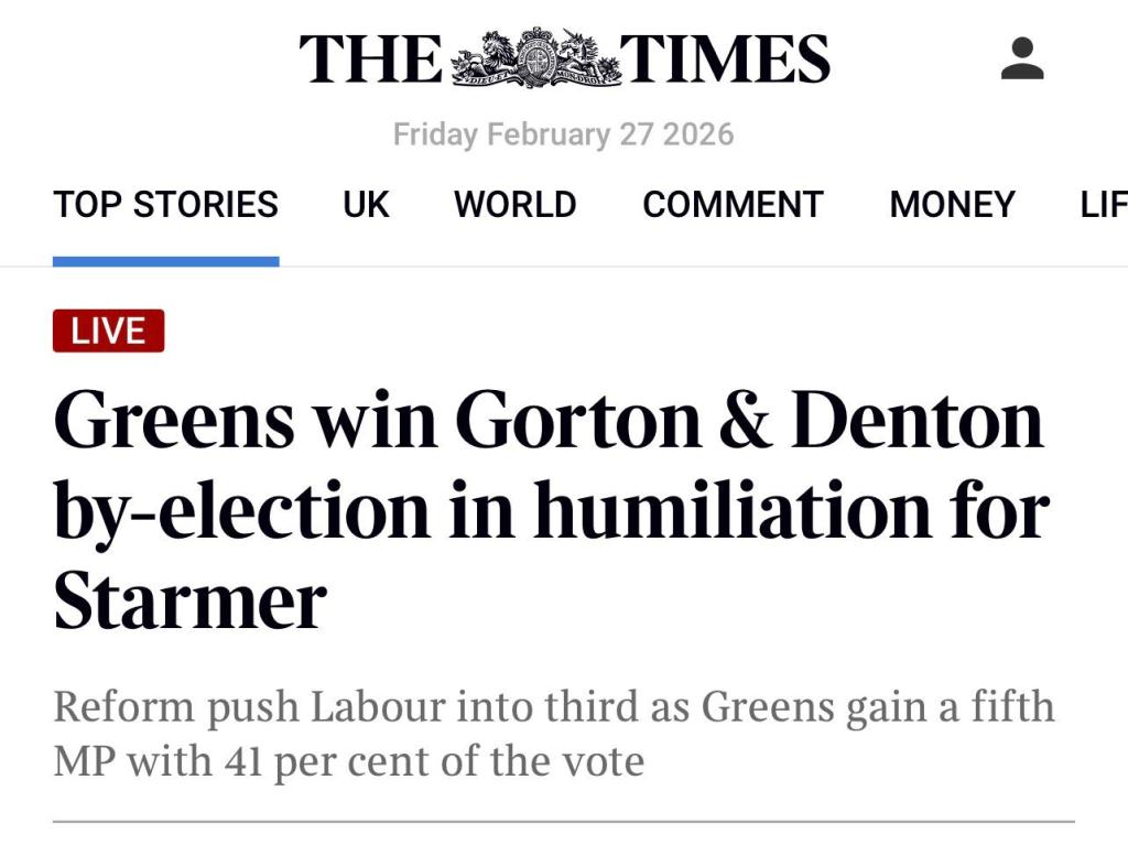Gorton and Denton!!! Blimey, what a&nbsp;result!!!